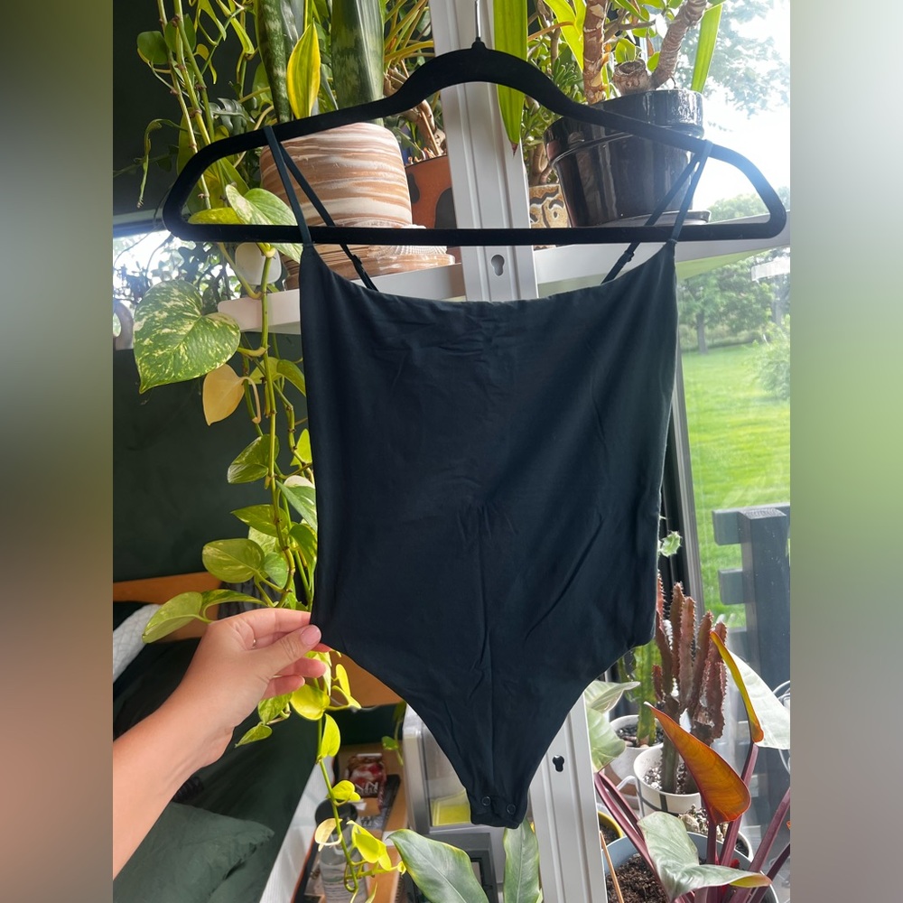 SKIMS Dark Teal Bodysuit